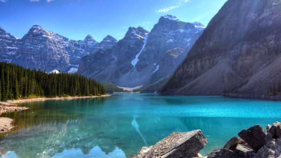 mountain lake desktop wallpaper