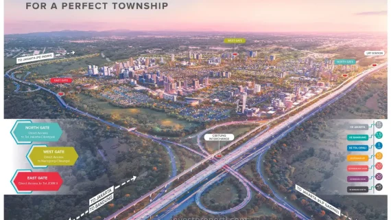 master plan grand wisata bekasi